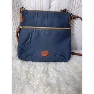 DOONEY & BOURKE Nylon Crossbody Bag Purse Navy Blue